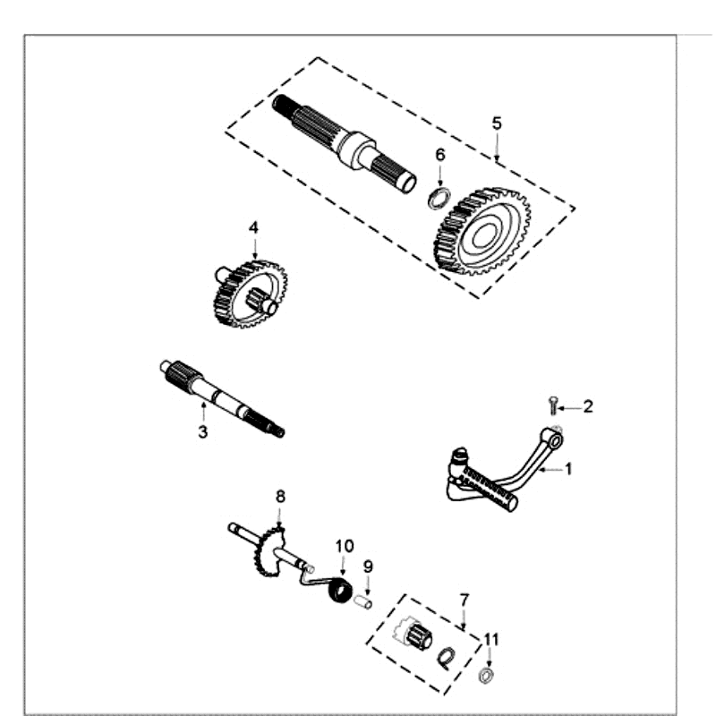 Drive Shafts - Kickstarter Peugeot Tweet old matt black