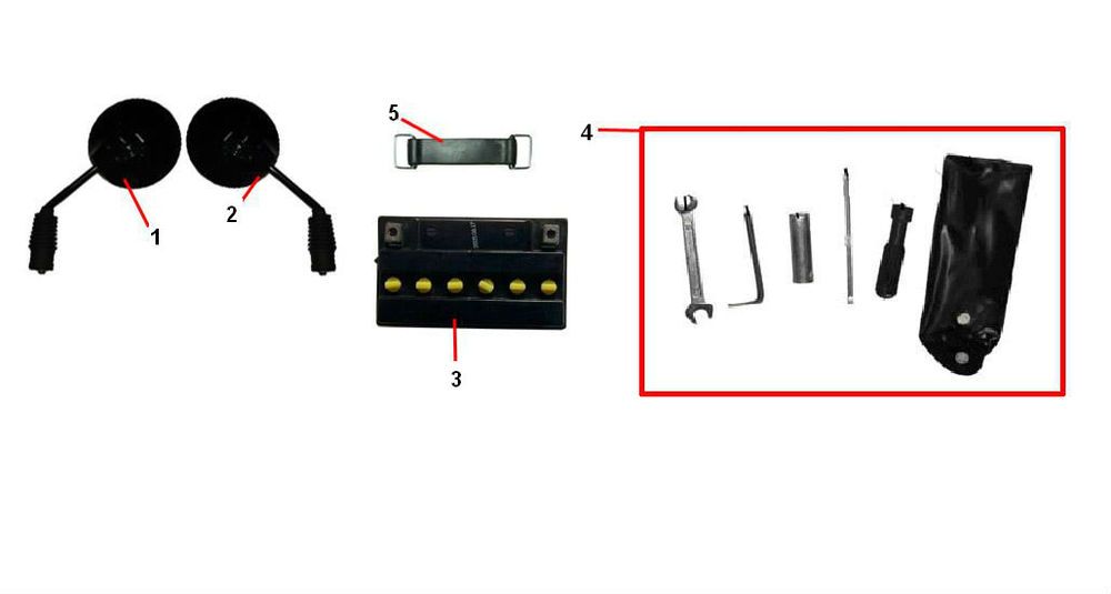 Battery- Mirrors Edwards Tomorrow VX50S 4-stroke