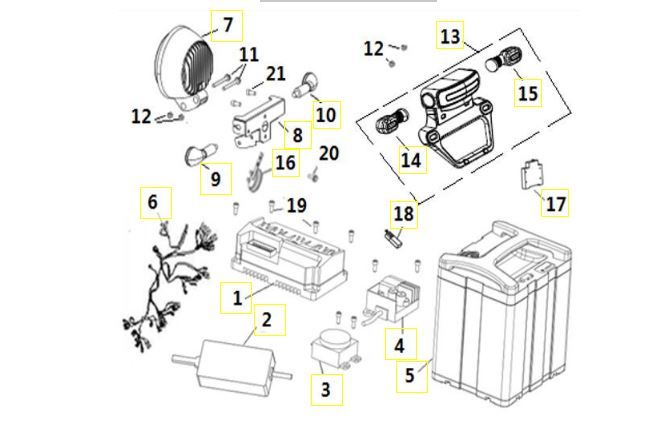 Battery + Elektra Goccia GEV1000