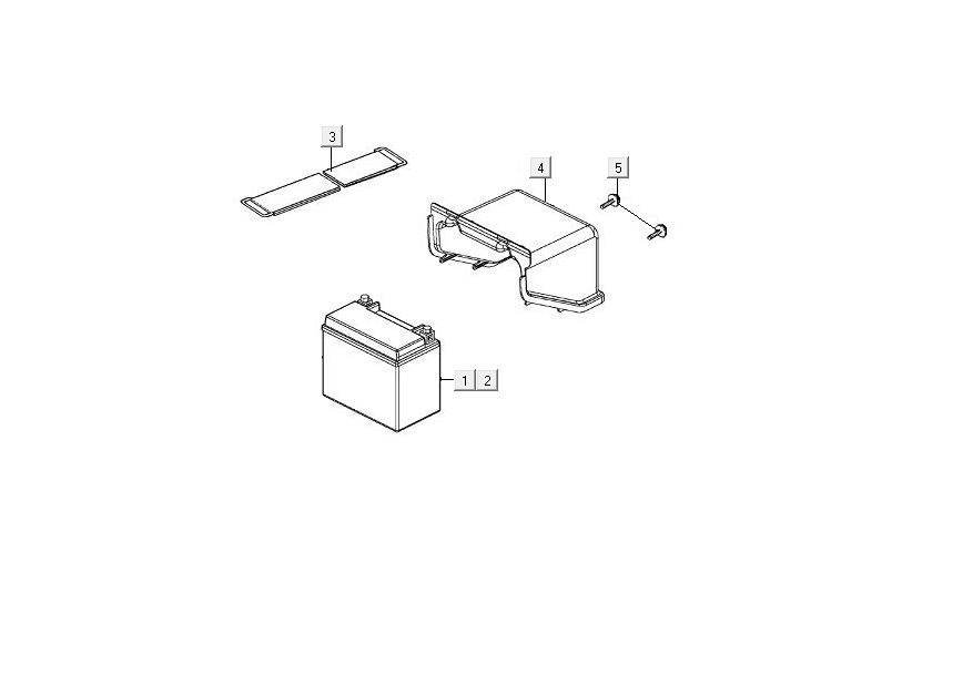 Battery Kymco MXU 300 4T LC