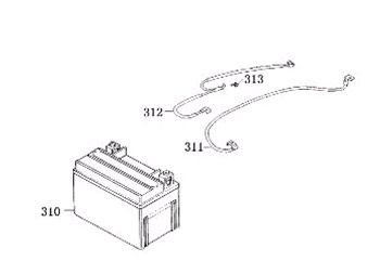 Battery Neco Borsalino Oro matte cream