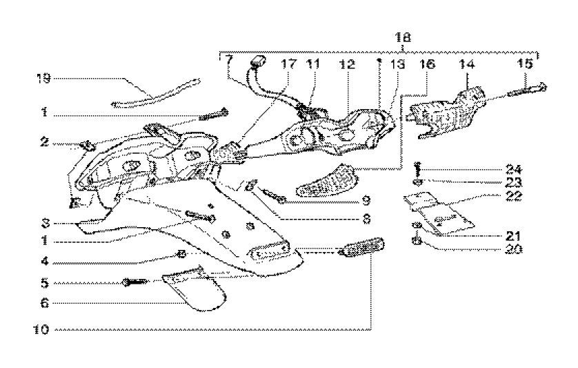Tail lightGilera Runner 180cc FXR 2-stroke