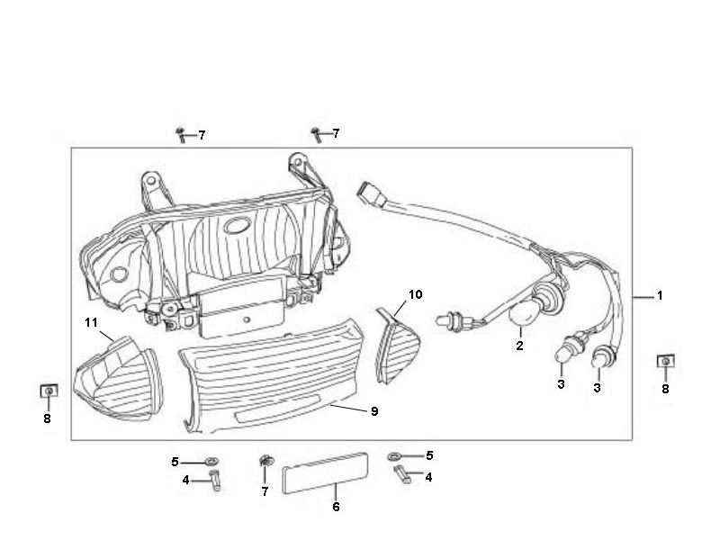 Rear Light Rover Fs3 4-Stroke