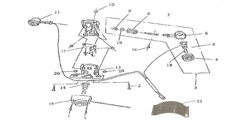 Rear Light Turbo RG50 125cc