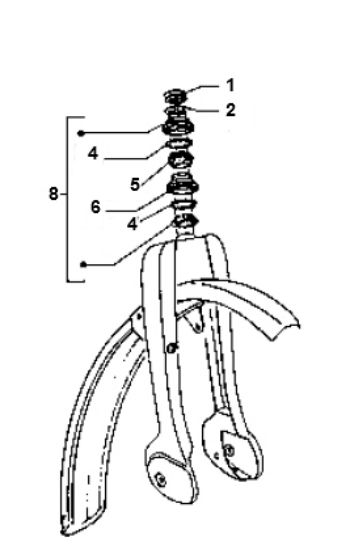 Head Bearing Vespa Ciao 2-stroke