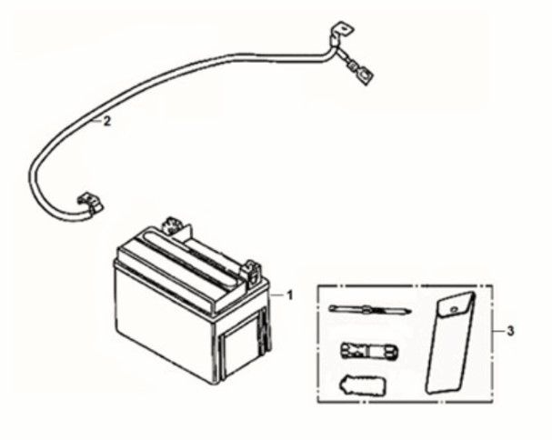 Battery Tool Box Sym Jet 14 50I E5
