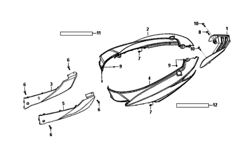 Plating Sym Symphony SR (R010CA) red