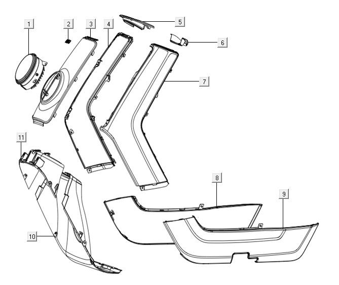 Front covers Niu NQI Cargo