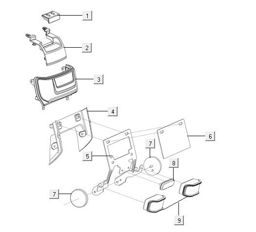 Tail lightNiu NQI Cargo
