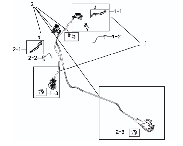 Braking system Yadea E8S