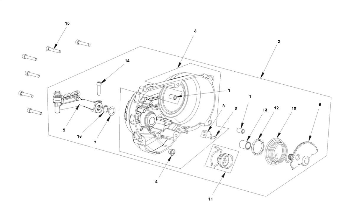 Bye-Bike Crankcase Cover