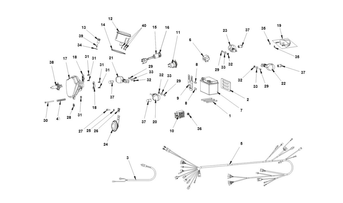 Bye-Bike Electric Parts