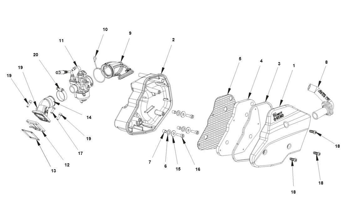 Bye-Bike Air Filter-Bye Bike Luchtfilter