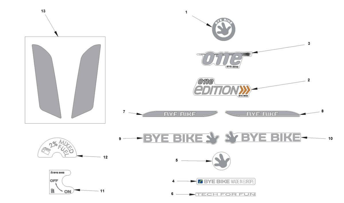 Stickers - Logo Bye-Bike