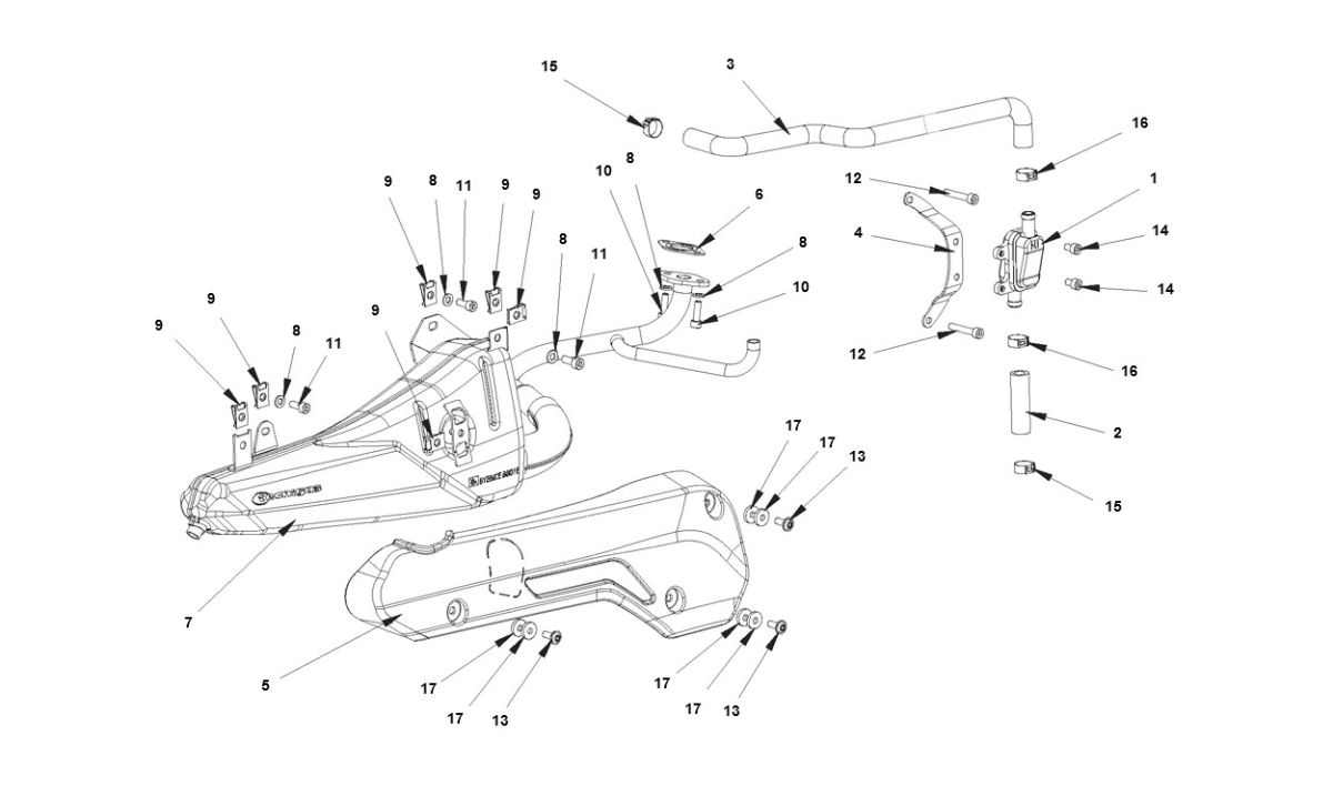 Bye-Bike Exhaust-Bye-Bike Uitlaat
