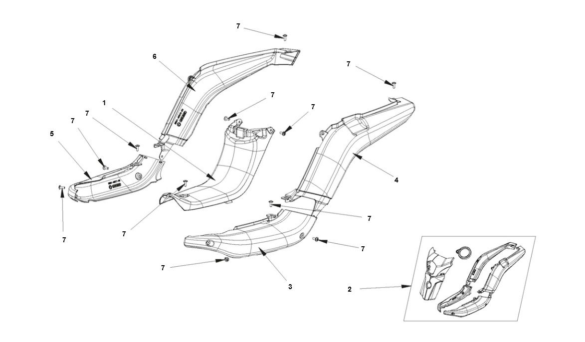Bye-Bike side screen -Bye Bike zijscherm