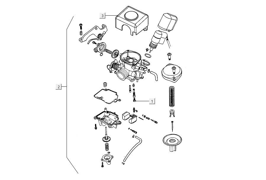 Carburetor Kymco Agility FR 12
