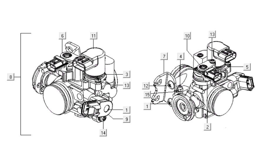 Carburetor Kymco People S 300i