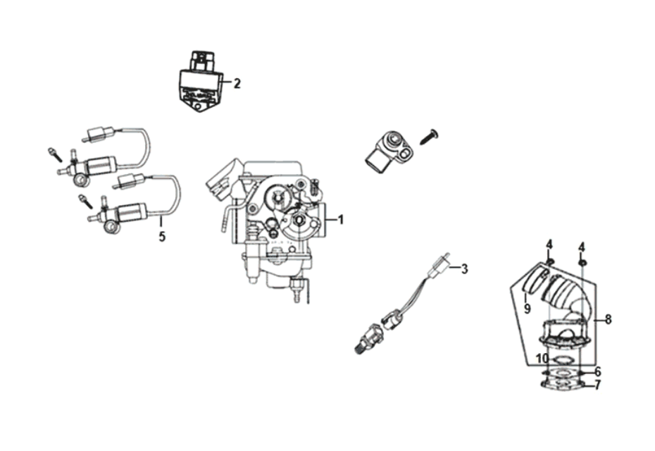 Carburetor Sym Jet 14