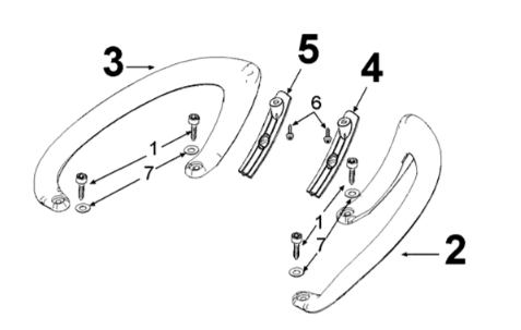 Carrier Peugeot Django 125 EFI E4 2018-2020