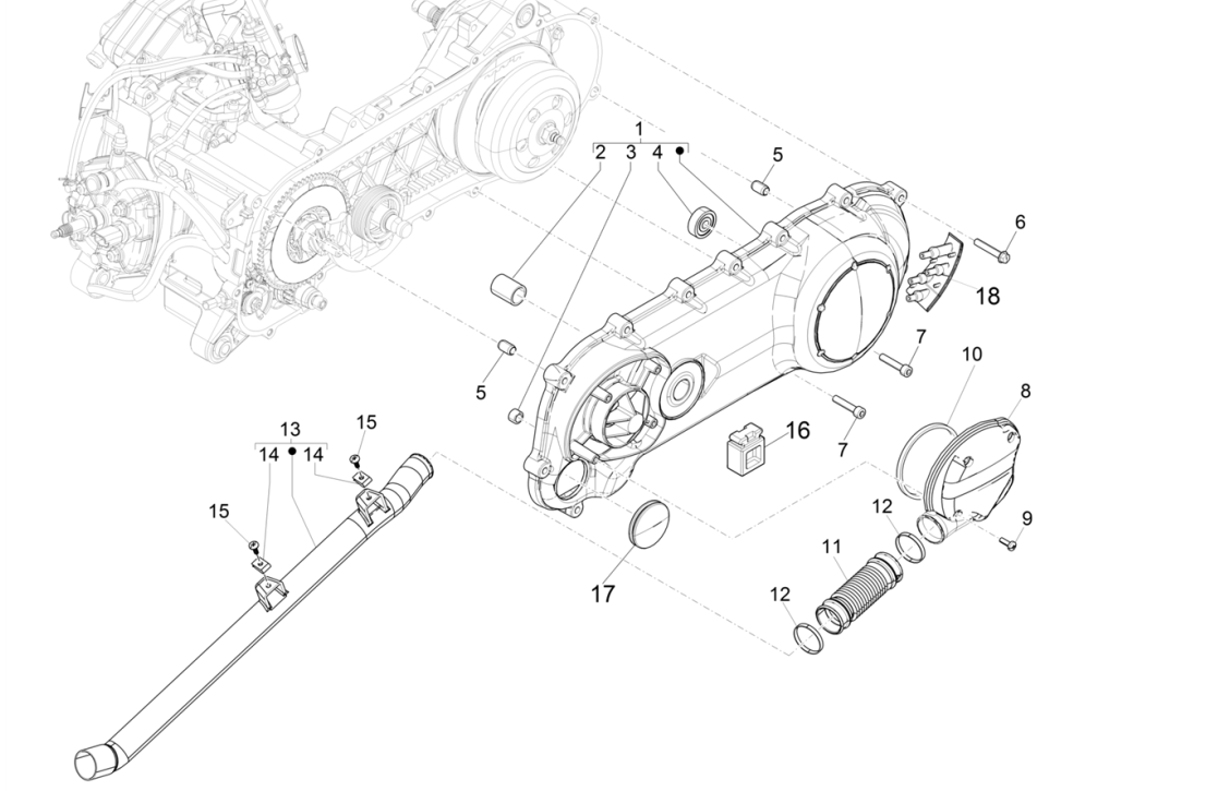 Piaggio NRG Power 50 2-stroke LC Euro 4 cartel cover