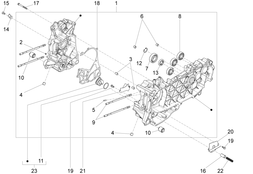 Carter Vespa Sprint 150 3V IE ABS Euro 3 2015
