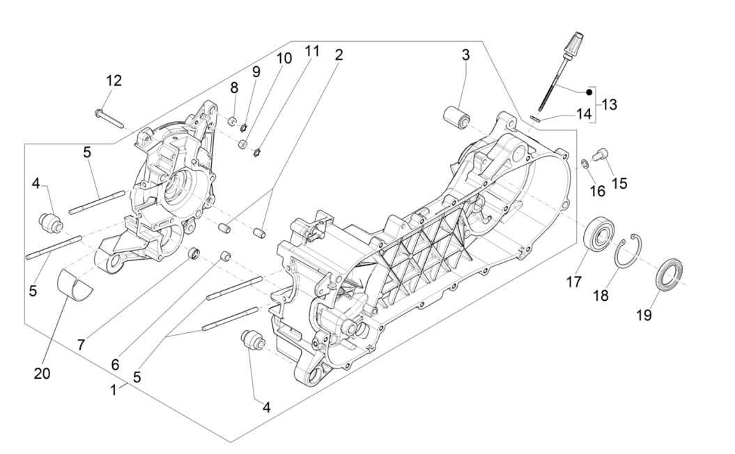 Carter Piaggio NRG Power 50 2-stroke LC Euro 4