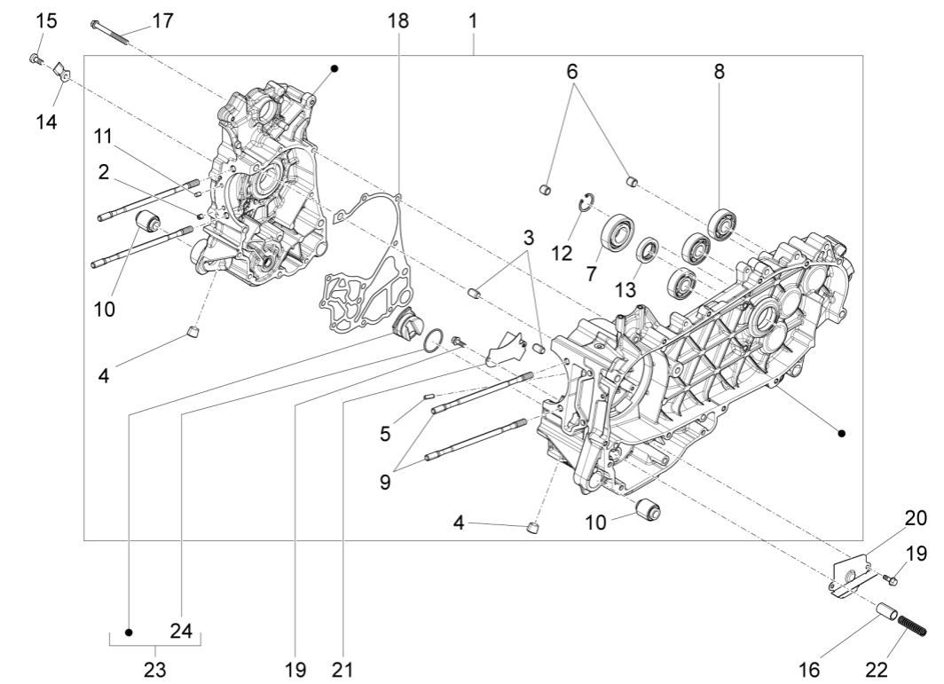 Carter Piaggio Fly 125 4-stroke 3V IE E3