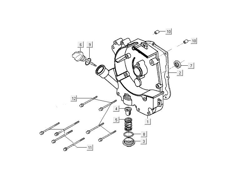 Sump Kymco Agility Delivery 4-stroke euro4 black