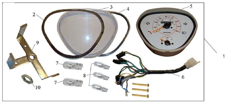 Cockpit counter China LX anthracite