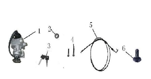 Ignition Lock Btc Jet 4 Stroke