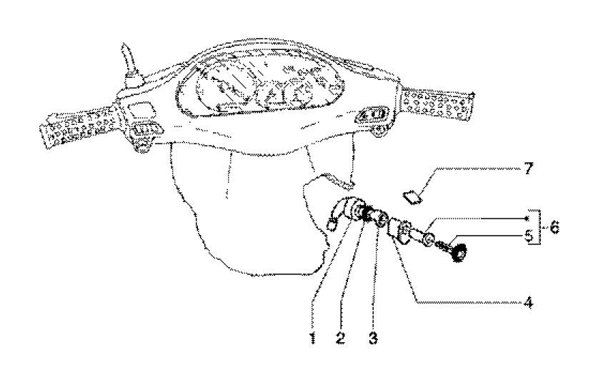 Ignition Switch Gilera Runner 180cc FXR 2-stroke