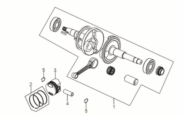 Krukas Sym Jet 14 50i Euro 5
