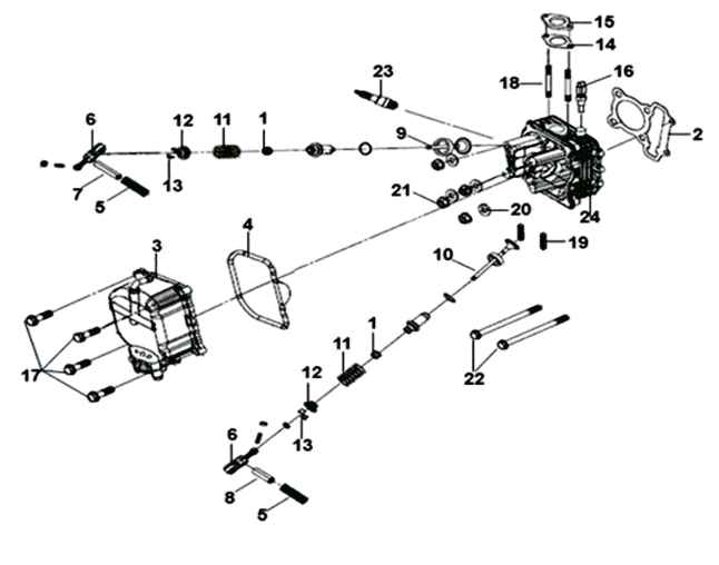 KPL cylinder head. Sym Jet 14 125I E4