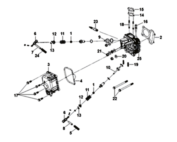 KPL cylinder head. Sym Symphony ST 200I