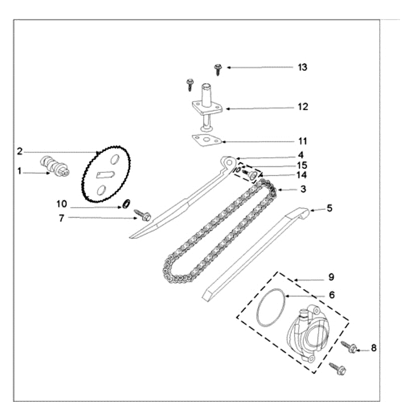 Distribution Peugeot New Vivacity 4-stroke Blue