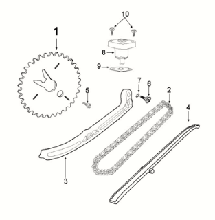 Distribution Peugeot Django 125 EFI E5 2021-2022