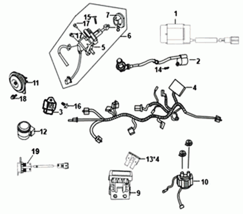 Electric Part Sym Fiddle III Euro4