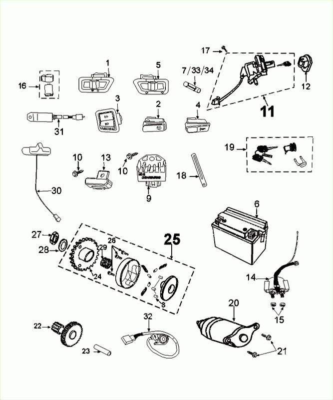 Electric Part Peugeot Tweet Evo Euro4