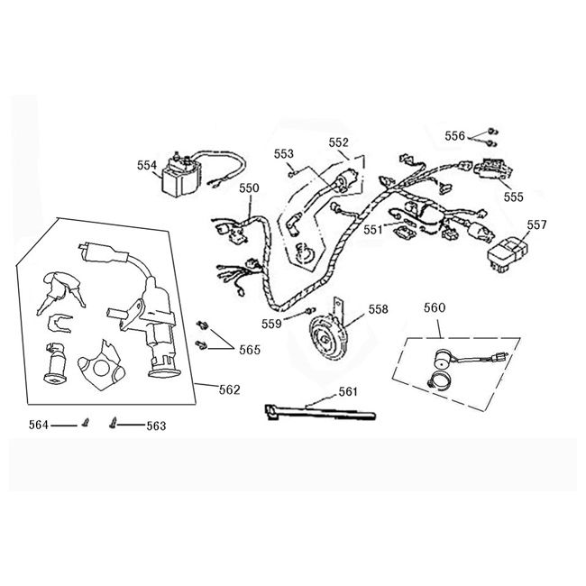 Electrical parts F22 50 4T AC 1