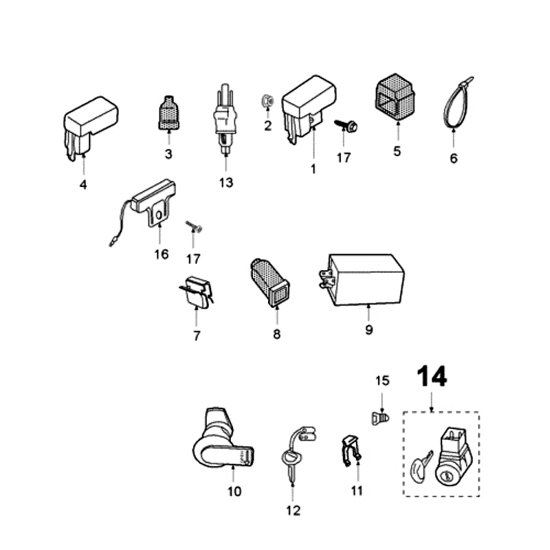 Electric Part Peugeot Fox Delivery Red