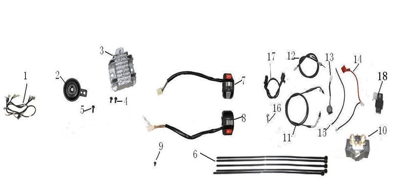 Electric Parts Btc Jet 4 Stroke