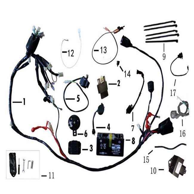 Electronic parts BTC Cruise