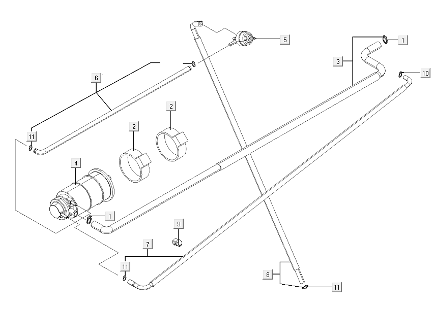 Air membrane Kymco AK550i