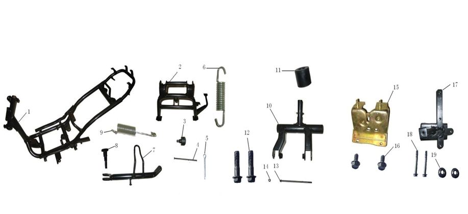 Frame Btc Jet 4 Stroke