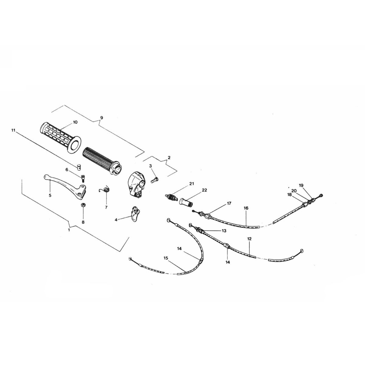Gashandel Zundapp GTS 50 529-026 to 029