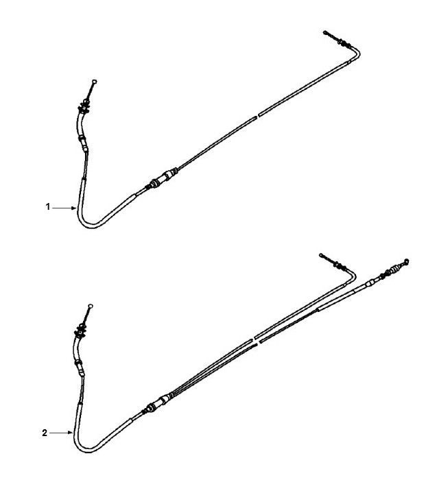 Cables Peugeot Speedfight 2 LC E2 2-Stroke