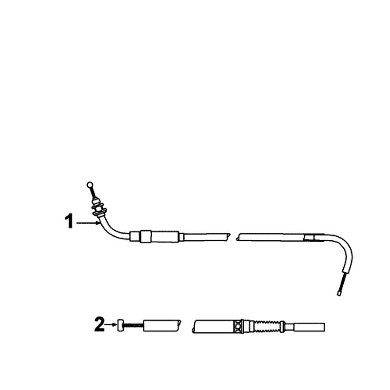 Cables Peugeot Vivacity Blue