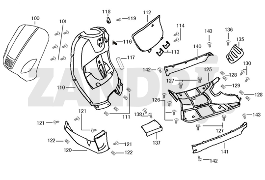 Capparts Santini Capri white