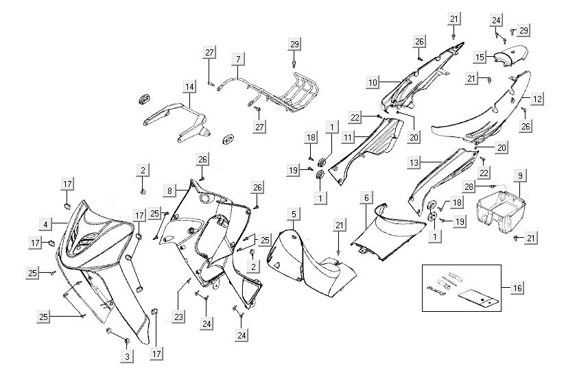 Kymco Activ 4-stroke silver